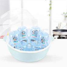 Load image into Gallery viewer, Baby Microwave Bottle Disinfection Box High Temperature Nipple Sterilizer Bottle Holder Storage Box Baby Bottle Warmer