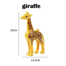 Load image into Gallery viewer, Duplos Animal Model Figures big Building Block Sets Elephant  kids educational toys for children compatible duploe LegoINGlys