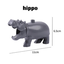 Load image into Gallery viewer, Duplos Animal Model Figures big Building Block Sets Elephant  kids educational toys for children compatible duploe LegoINGlys