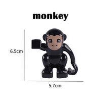 Load image into Gallery viewer, Duplos Animal Model Figures big Building Block Sets Elephant  kids educational toys for children compatible duploe LegoINGlys