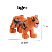 Load image into Gallery viewer, Duplos Animal Model Figures big Building Block Sets Elephant  kids educational toys for children compatible duploe LegoINGlys