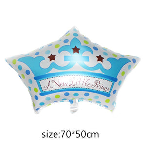 baby foil Balloons Birthday Party Decorations air balls Girl Boy Birthday balloons Helium balloon party supplies cartoon hat