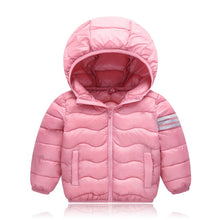 Load image into Gallery viewer, Boys and girls&#39; children&#39;s wear in autumn and winter Light and thin down cotton padded clothes Baby warm coat 23456 years old