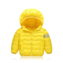 Load image into Gallery viewer, Boys and girls&#39; children&#39;s wear in autumn and winter Light and thin down cotton padded clothes Baby warm coat 23456 years old