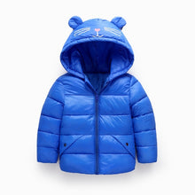 Load image into Gallery viewer, Boys and girls&#39; children&#39;s wear in autumn and winter Light and thin down cotton padded clothes Baby warm coat 23456 years old