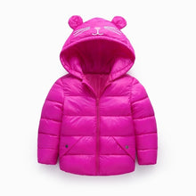 Load image into Gallery viewer, Boys and girls&#39; children&#39;s wear in autumn and winter Light and thin down cotton padded clothes Baby warm coat 23456 years old