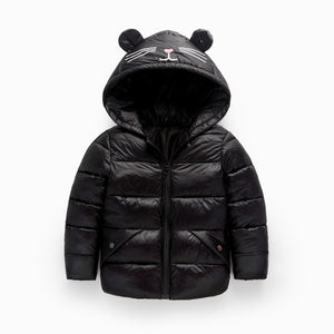 Boys and girls' children's wear in autumn and winter Light and thin down cotton padded clothes Baby warm coat 23456 years old