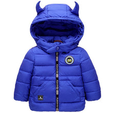 Load image into Gallery viewer, Boys and girls&#39; children&#39;s wear in autumn and winter Light and thin down cotton padded clothes Baby warm coat 23456 years old