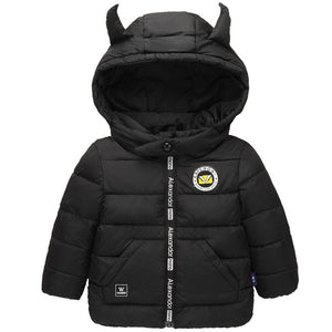 Boys and girls' children's wear in autumn and winter Light and thin down cotton padded clothes Baby warm coat 23456 years old