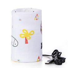Load image into Gallery viewer, USB Milk Warmer Insulated Bag Portable Travel Cup Warmer Baby Nursing Bottle Cover Warmer Heater Bag Infant Feeding Bottle Bags