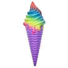 Load image into Gallery viewer, Jumbo Colorful Ice Cream Squishy Slow Rising Soft Creative Squeeze Toys Simulation Stress Relief Funny Xmas Gift Toy for Kids
