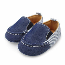 Load image into Gallery viewer, Newborn Baby Boy Girl Shoes First Walkers Baby Moccasin Shoes PU Leather Prewalkers for Kids Crib Shoes