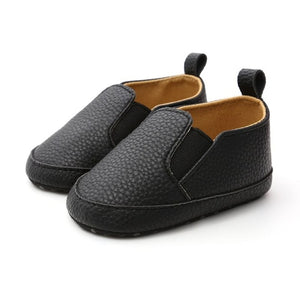 Newborn Baby Boy Girl Shoes First Walkers Baby Moccasin Shoes PU Leather Prewalkers for Kids Crib Shoes