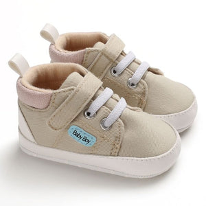 Baby Shoes Classic Canvas Baby Boy Shoes Spring Cotton Straps Stitching Newborn Boy Girl Shoes First Walker Prewalker