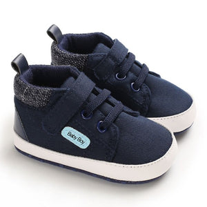 Baby Shoes Classic Canvas Baby Boy Shoes Spring Cotton Straps Stitching Newborn Boy Girl Shoes First Walker Prewalker