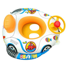 Load image into Gallery viewer, Safety Infant Swimming Ring Baby Pool Seat Toddler Float Water Ring Aid Trainer Children Bathing Inflatable Water Drink Cup