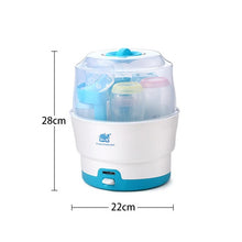 Load image into Gallery viewer, Baby Microwave Bottle Disinfection Box High Temperature Nipple Sterilizer Bottle Holder Storage Box Baby Bottle Warmer
