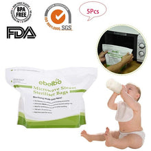 Load image into Gallery viewer, Baby Microwave Bottle Disinfection Box High Temperature Nipple Sterilizer Bottle Holder Storage Box Baby Bottle Warmer