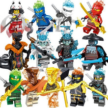 Load image into Gallery viewer, NINJA Motorcycle Heroes Kai Jay Cole Zane Lloyd mini Action Toys legoinglys ninjagoed Figures Marvel Avengers Batman Hulk Blocks