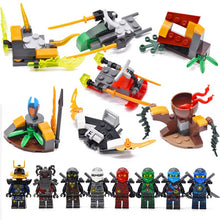 Load image into Gallery viewer, NINJA Motorcycle Heroes Kai Jay Cole Zane Lloyd mini Action Toys legoinglys ninjagoed Figures Marvel Avengers Batman Hulk Blocks