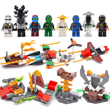 Load image into Gallery viewer, NINJA Motorcycle Heroes Kai Jay Cole Zane Lloyd mini Action Toys legoinglys ninjagoed Figures Marvel Avengers Batman Hulk Blocks