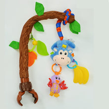 Load image into Gallery viewer, babies musical mobile for crib plush toy on the bed toddlers rattle newborn baby boy toy clip holder 0-12 month/13-18 month