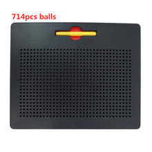 Load image into Gallery viewer, Magnetic Tablet Magnet Pad Drawing Board Steel Bead Stylus Pen Pop Bead Learning Educational Writing Toys for Children Gift