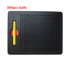 Load image into Gallery viewer, Magnetic Tablet Magnet Pad Drawing Board Steel Bead Stylus Pen Pop Bead Learning Educational Writing Toys for Children Gift