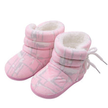 Load image into Gallery viewer, Baby Boy Girl Shoes Soft Sole First Walker Baby Booties Cotton Cartoon Anti-slip Snowshoes Toddler Newborn Shoes Boy