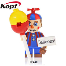 Load image into Gallery viewer, KF734 Single Sale Building Blocks Cartoon Movie Five Nights at Freddy's Model Foxy Golden Freddy Figures Gift Toys For Kids
