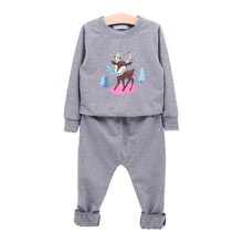 Load image into Gallery viewer, Humor Bear Autumn Kids Baby Girl Clothes Cute Bow Plaid Long Sleeve T-shirt+ Skirt  2Pcs Suits Student Girls&#39; Clothing Sets