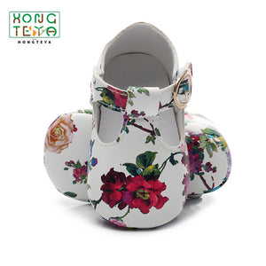 Mary Jane Soft Sole T-strap Baby Girls Shoes PU Leather Tstrap Baby Moccasin Infants Toddler Baby Boy Kids T-bar Shoes