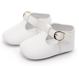 Mary Jane Soft Sole T-strap Baby Girls Shoes PU Leather Tstrap Baby Moccasin Infants Toddler Baby Boy Kids T-bar Shoes