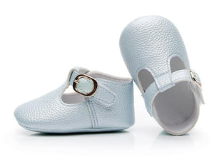 Mary Jane Soft Sole T-strap Baby Girls Shoes PU Leather Tstrap Baby Moccasin Infants Toddler Baby Boy Kids T-bar Shoes