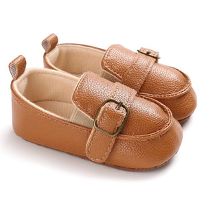 Newborn Baby Boy Girl Shoes First Walkers Baby Moccasin Shoes PU Leather Prewalkers for Kids Crib Shoes