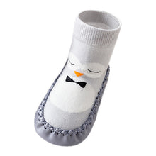 Load image into Gallery viewer, Baby Shoes Children Infant Cartoon Animal Thick Warm Socks Baby Gift Kids Indoor Floor Leather Sole Non-Slip Thick Towel Bebe