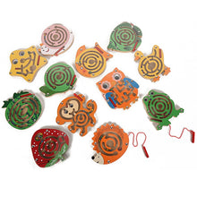 Load image into Gallery viewer, Kids Magnetic Maze Toys Montessori Educational Wooden Toys Puzzle Game Early Educational Montessori Materials Toys For Children