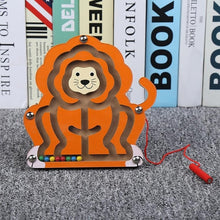 Load image into Gallery viewer, Kids Magnetic Maze Toys Montessori Educational Wooden Toys Puzzle Game Early Educational Montessori Materials Toys For Children
