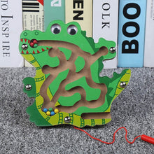 Load image into Gallery viewer, Kids Magnetic Maze Toys Montessori Educational Wooden Toys Puzzle Game Early Educational Montessori Materials Toys For Children