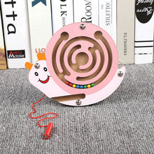 Load image into Gallery viewer, Kids Magnetic Maze Toys Montessori Educational Wooden Toys Puzzle Game Early Educational Montessori Materials Toys For Children