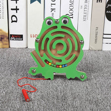 Load image into Gallery viewer, Kids Magnetic Maze Toys Montessori Educational Wooden Toys Puzzle Game Early Educational Montessori Materials Toys For Children