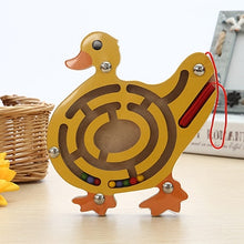 Load image into Gallery viewer, Kids Magnetic Maze Toys Montessori Educational Wooden Toys Puzzle Game Early Educational Montessori Materials Toys For Children