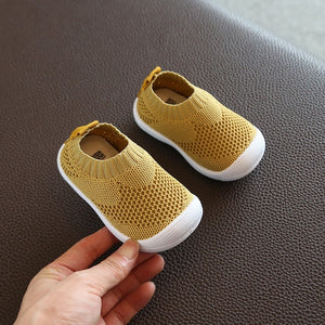 Kid Baby First Walkers ShoesBreathable b Infant Toddler Shoes Girls Boy Casual Mesh Shoes Soft Bottom Comfortable Non-slip Shoes