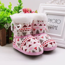 Load image into Gallery viewer, 2018 Baby Shoes Toddler Shoes Girl Boy Winter Baby Boots Warm Fleece Children Kids Snowboots bebbe shoes