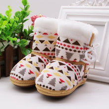 Load image into Gallery viewer, 2018 Baby Shoes Toddler Shoes Girl Boy Winter Baby Boots Warm Fleece Children Kids Snowboots bebbe shoes