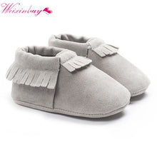 Load image into Gallery viewer, Newborn Baby Boy Girl Shoes First Walkers Baby Moccasin Shoes PU Leather Prewalkers for Kids Crib Shoes