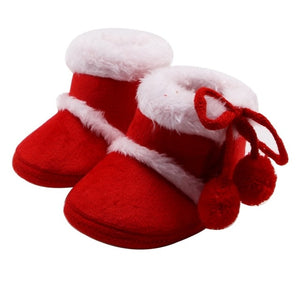 baby shoes russia winter infants warm shoes Faux fur girls baby booties Leather boy baby boots