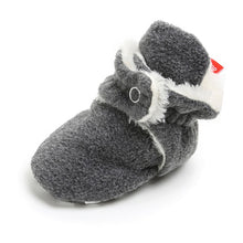 Load image into Gallery viewer, Newborn Baby Socks Shoes Boy Girl Star Toddler First Walkers Booties Cotton Comfort Soft Anti-slip Warm Infant Crib Shoes