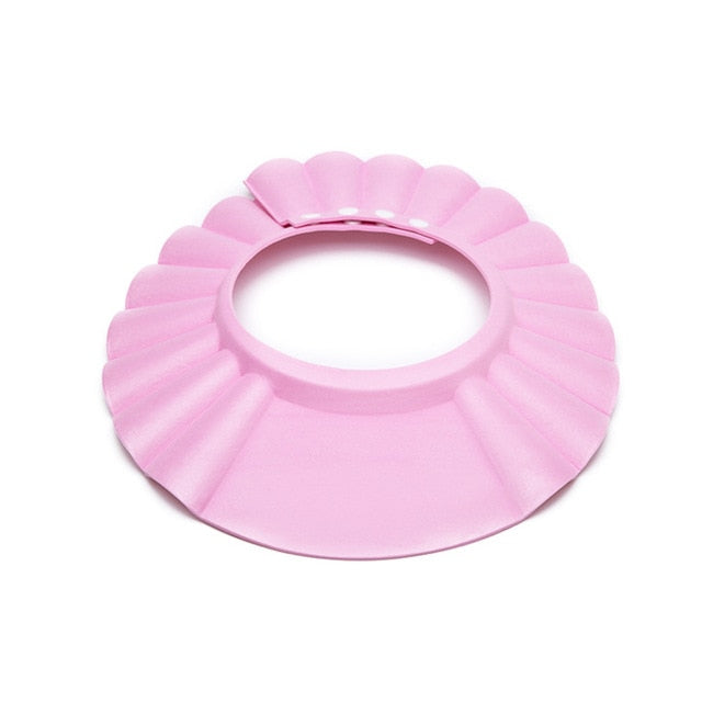 Adjustable Shower Bath Visor Shield Wash Hair Cap Shampoo Resistance Protect Ear Eye Hat Baby Children Kids Infant