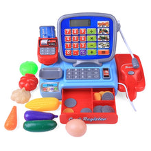Load image into Gallery viewer, Children Pretend Play Toys Simulation Supermarket Cash Register Playset for Boys Kids girls Toddler Groceries Toys birthday Gift